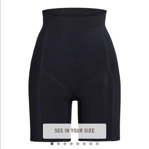 Skims high waisted bonded shorts